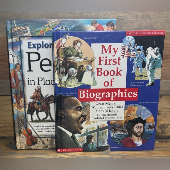 Set of 2 hard cover history books B86 - Picture 1 of 4